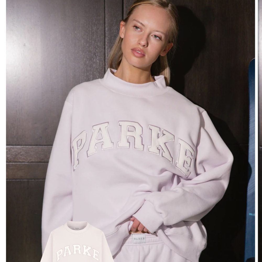 Parke Lilac Mockneck NIB (Sport Collection)